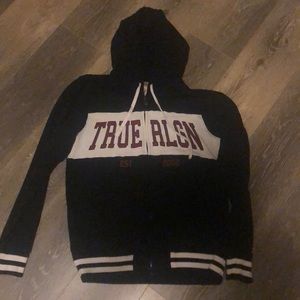 True religion zip up jacket